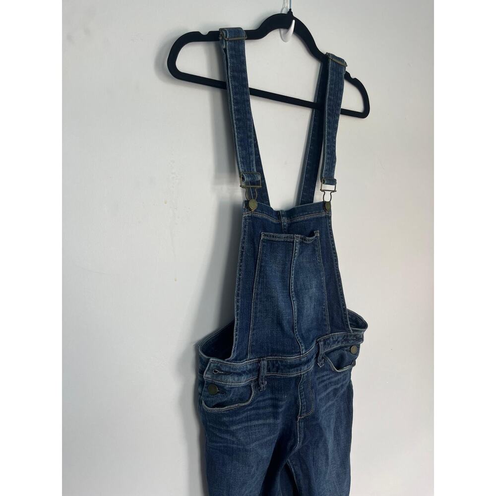 Paige Denim Overalls Women 27 Medium Wash Adjustable Strap Casual - Picture 4 of 8